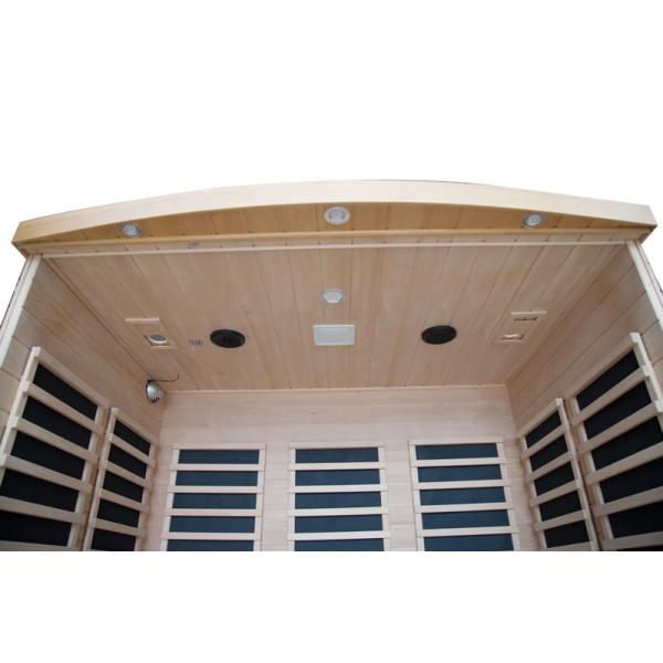 Computer Control Panel Infrared High Quality Enclosed Steam Shower Room Steam Bath Sauna Wooden Room