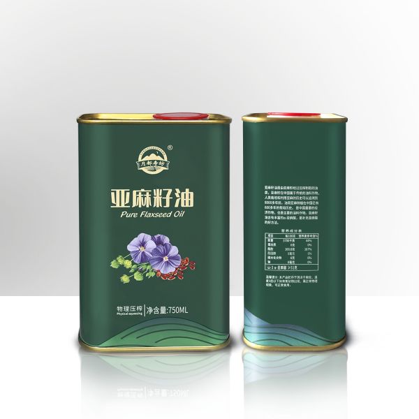 1Litre Empty Oil Tin Cans Food Grade Metal Container Virgin Edible Packaging for Olive Oil