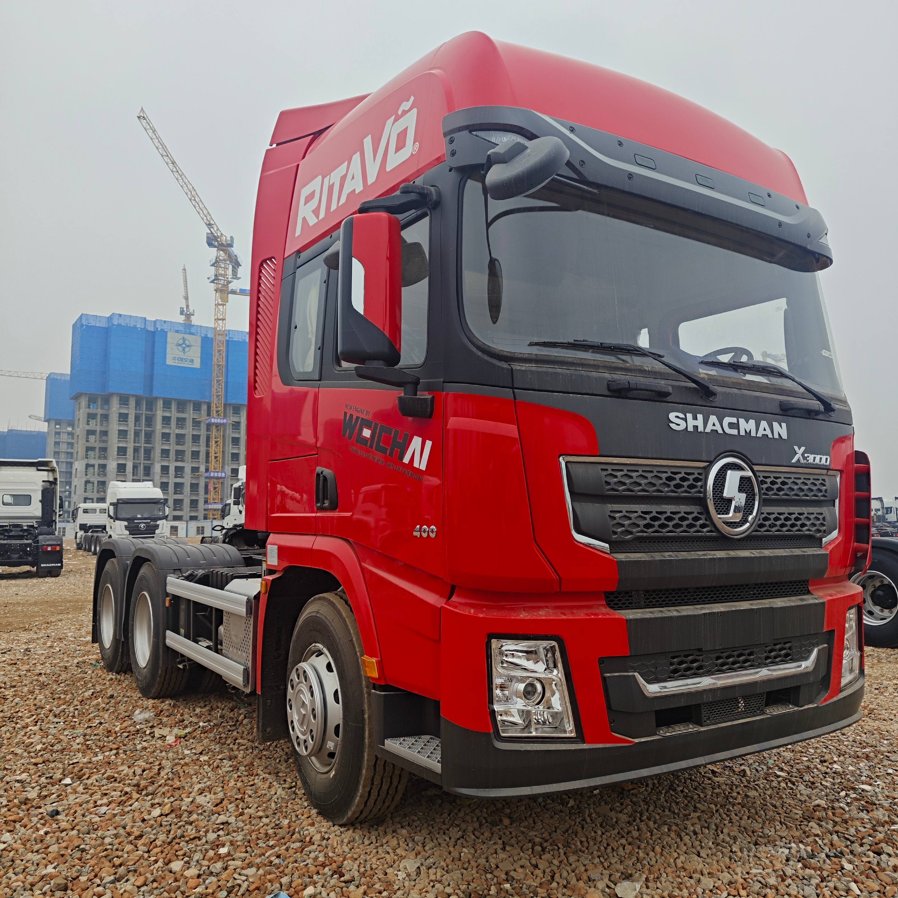 Shacman X3000 6×4 Tractor Truck 460HP Diesel 600L Aluminum Fuel Tank for Heavy Duty Fleet Haulage