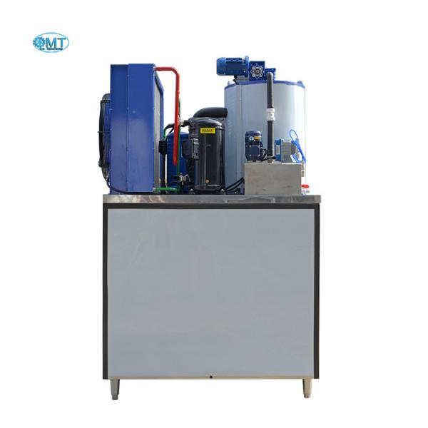 1.5T Flake Saltwater Flake Ice Machine 1500KG Capacity For Fisheries Industry