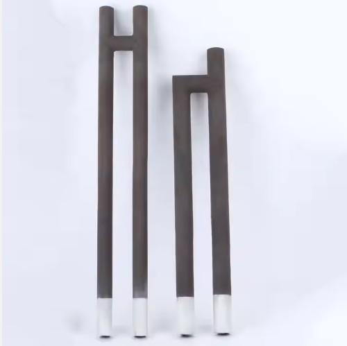 U W I High Temperature Spiral Rod Type Sic Heater Silicon Carbide Heating Element For Furnace