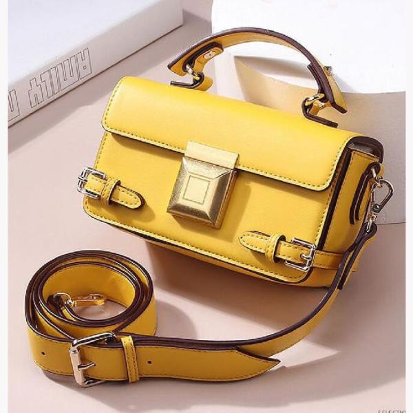 Сумки дам одиночного плеча неподдельные кожаные 20x7x11cm