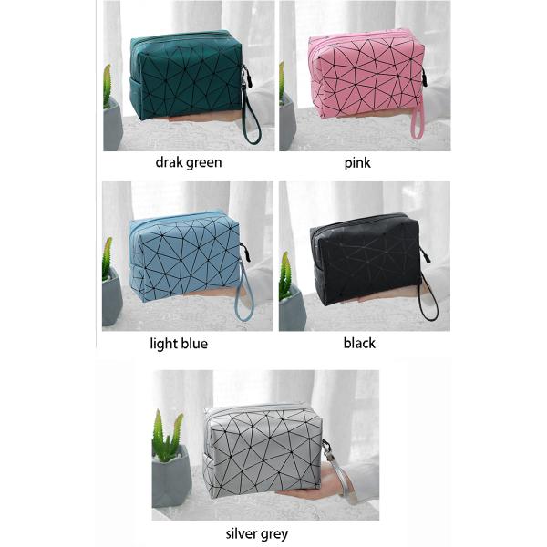 Portable lady large capacity simple waterproof travel small lipstick cosmetics storage makeup bags