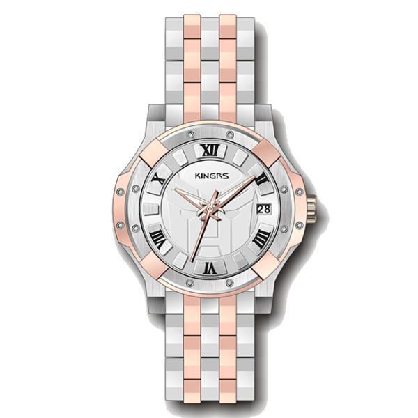 OEM Full Stainless Steel Mens Watches 5ATM Water Resistant 48.0mm