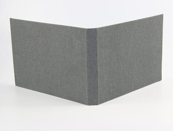Customized Design Black Lcd Video Book For Business Promotion , Frabic Line Cover