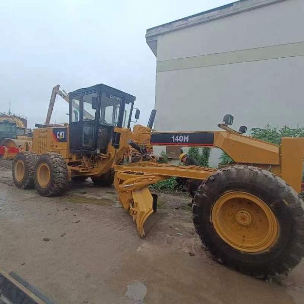 Japan Engine CAT 140H Used Grader in Good Condition for Requirements