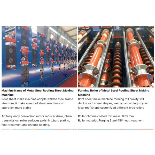 3 In 1 Metal Steel Ibr Roofing Sheets Roll Forming Machine With Three Profiles Customized