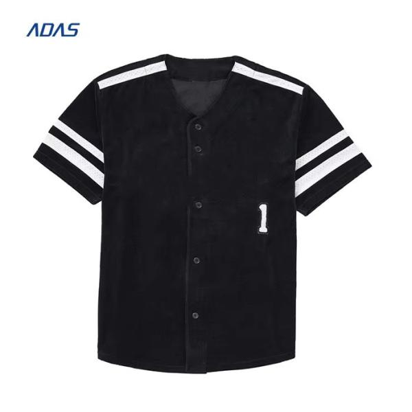 Custom Made Polyester Sublimation Baseball Team Wear Jersey Sweat Proof