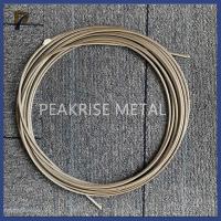 Finamente a corda de fio pura W1 do tungstênio 99,95% classifica o fio de tungstênio para tungstênio de grande resistência de Crystal Furnace do vácuo o único