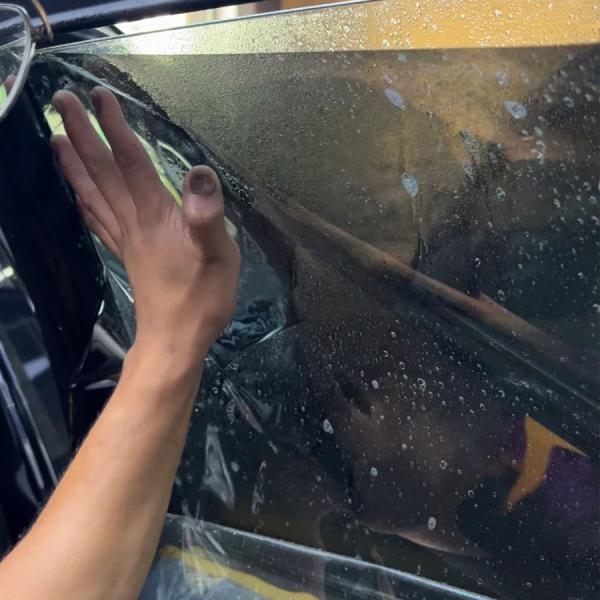UV Proof Solar Auto Window Tint UVR 99% Electric Nano Ceramic Car Window Tinting