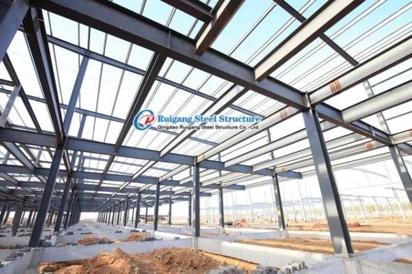 Modern Aesthetics Metal House Customized Steel Structure Warehouse Building