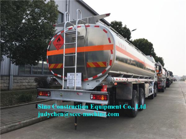 Veículo com rodas 23 Ton Aluminum Water Tanker Truck do veículo de tanque 10 da água da bebida 23CBM