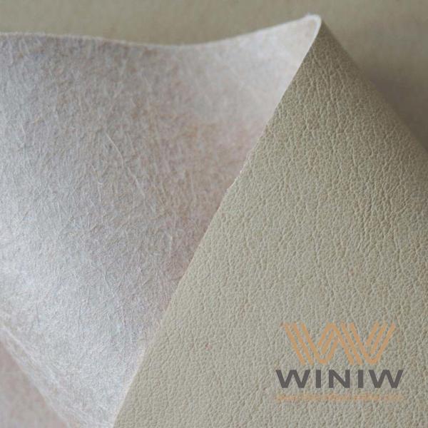 Reinforced Structure Maintenance Free Shoe Lining Synthetic Microfiber Leather Fabric