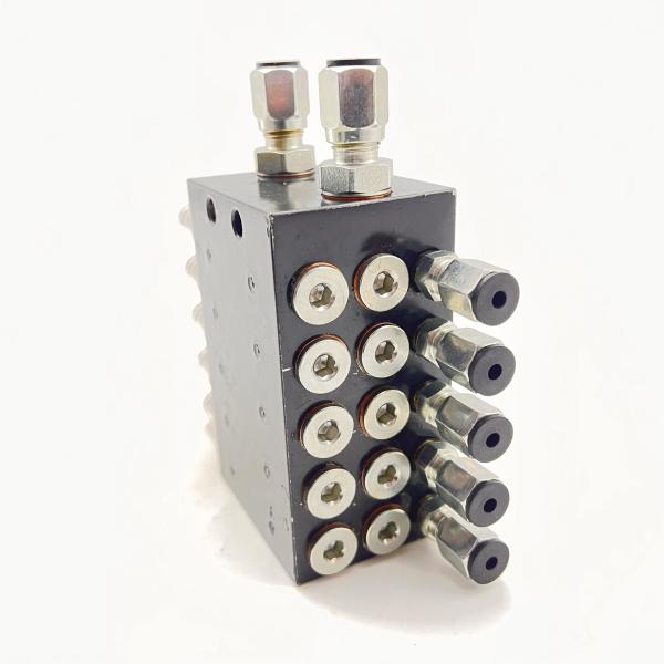 Hydraulic Progressive Distributor Valve For Lubricating Pump Barrels