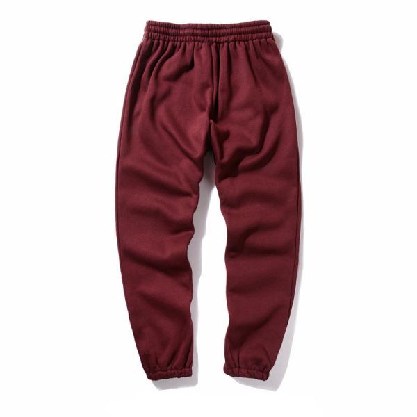 Os basculadores 100% de Sweatpants do poliéster 6 homens da calças do bolso suaram calças