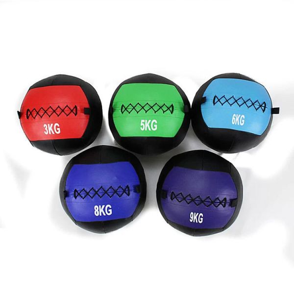 Factory Fitness Weight-Bearing Ball Non-elastic Solid Yoga Fitness Soft Medicine Ball Fitness Equipment Wall Ball