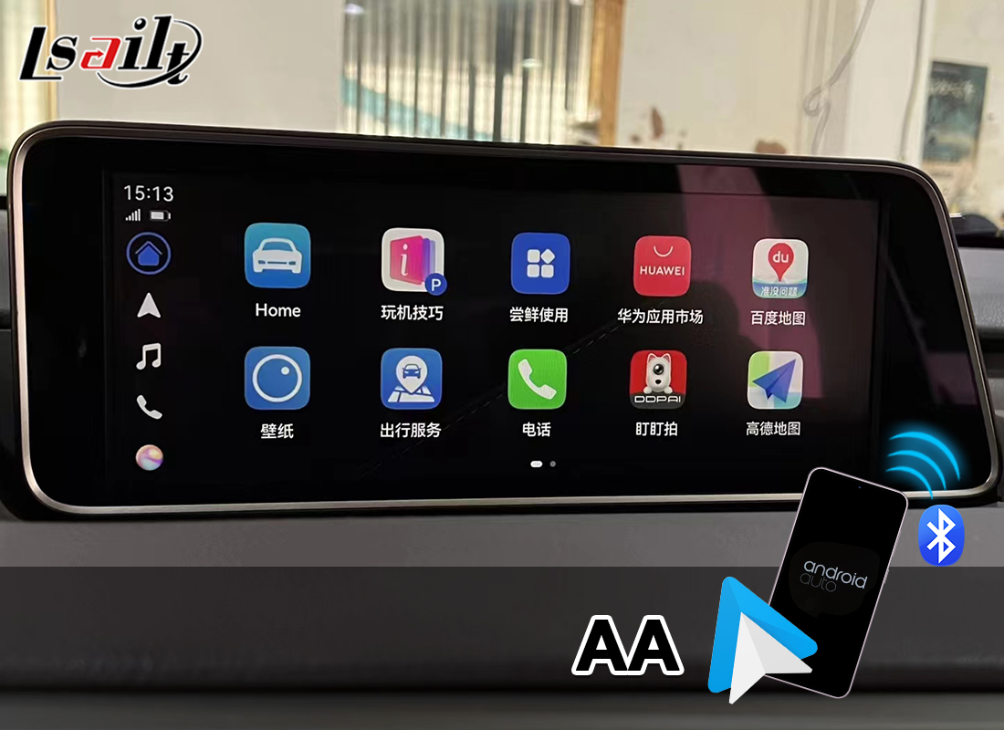 Интерфейс Lexus CarPlay на LX570 2013-2015 GX460 с беспроводным автомобилем андроида, картой Google