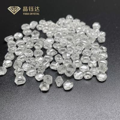 1.0 1.5 Carat Lab Grown Rough Diamonds HPHT Rough Uncut White Diamond For Rings