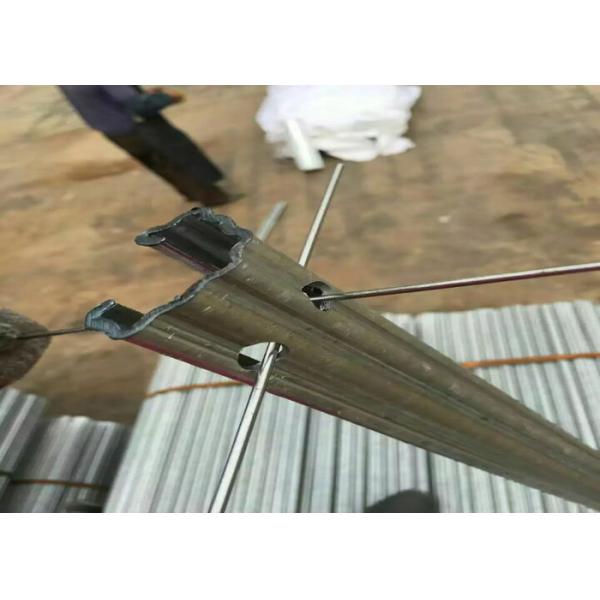 Light Wine Grape Trellis Systems , Vineyard Line Posts With 2 Side H Holes