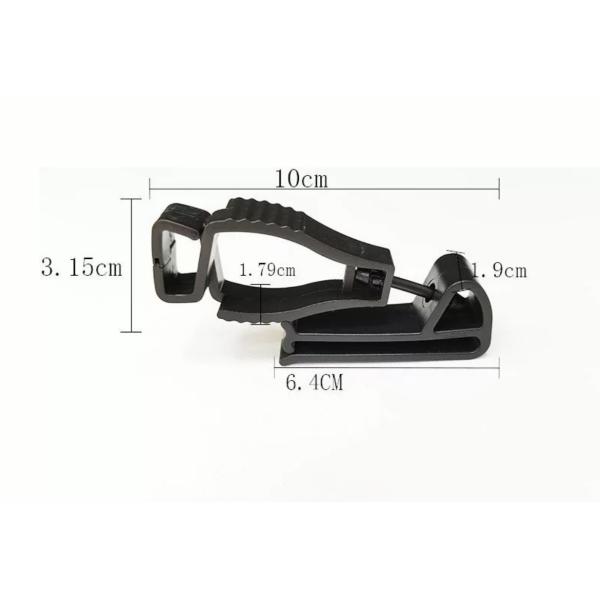 Многоцветные пластиковые клинки для перчаток с индивидуальным логотипом