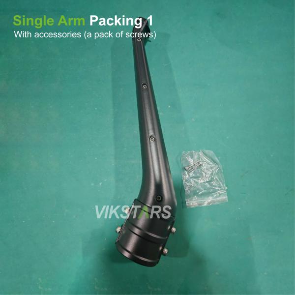 100W LED Garden Street Lights With Double Single Arms For Villas Park Garden Landscape