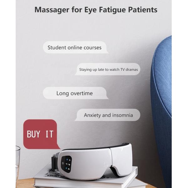38-40C Hot Compress Intelligent Eye Care Massage Equipment for Relieving Eye Fatigue