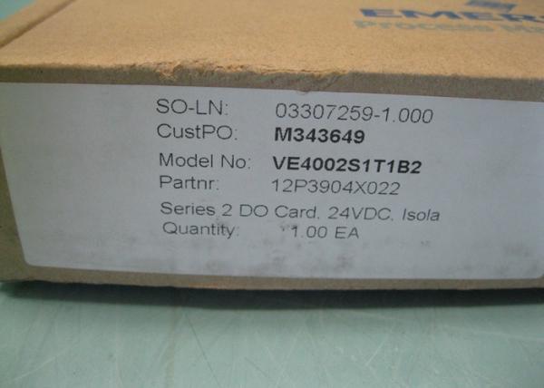 Alimentation d'énergie du module KJ3208X1-BA1 VE4002S1T1B1 d'Emerson DeltaV 12P3904X022 NOUVELLE