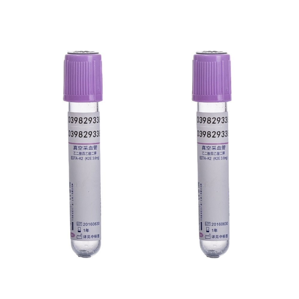 7ml Good Price Medical Blood Collection Tube Violet CBC Test Edta Tube Vacuum Blood Tube