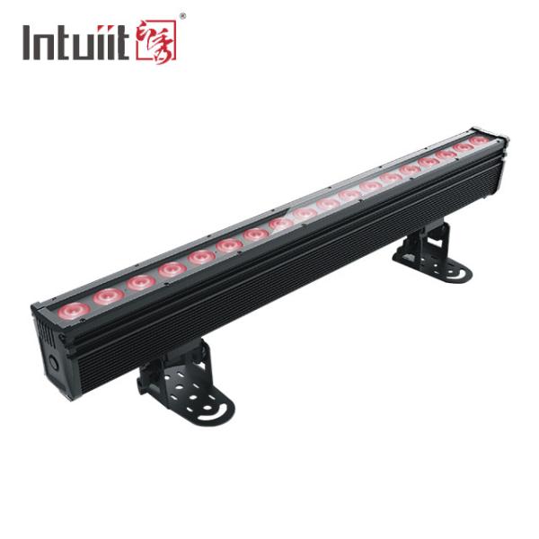 18×10W RGBW 4in1 Waterproof Outdoor LED Wall Wash Light DMX Stage Outdoor Pixel LED Bar Lighting IP65 Projection Lights