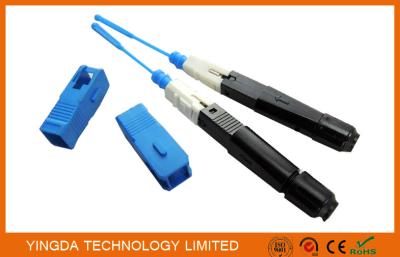 Da fibra óptica mecânica do SC/UPC de FTTH conector rápido no único modo do local