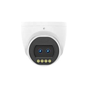 YGHT 4MPドーム弾丸カメラ フルカラーナイトビジョン 60M IR 二方向オーディオ IP66 防水セキュリティ 双カメラ