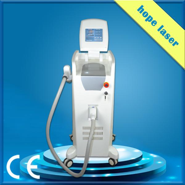 808nm diode laser hair removal machine with ce approval , 8 inch color touch screen