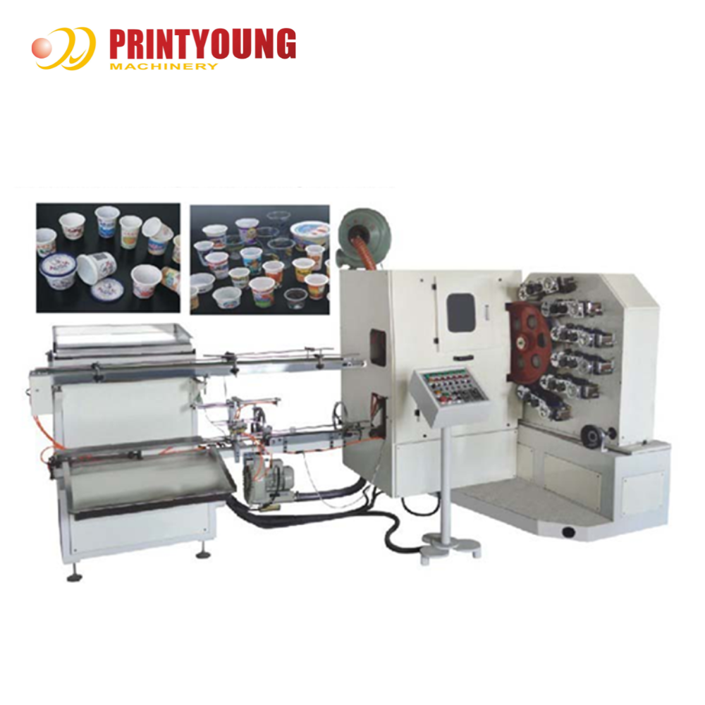 PRY-4A,6A Plastic Cup Curved Surface Multi Color Offset Printing Machine