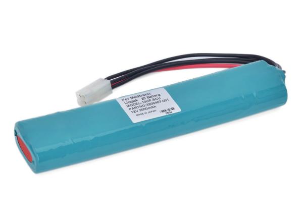 NI-MH Defibrillator Battery 12V 3000mAh For Medtronic Lifepak 20 MNMLP20