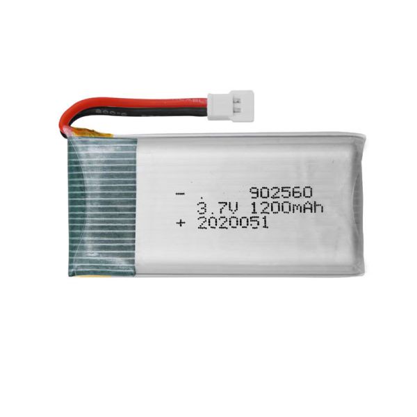 902560 3.7V 1200mAh High Rate Lithium Polymer Battery for RC Model and Drone