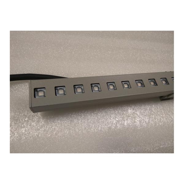 Adjustable Angle Linear LED Wall Washer Light 12Watt With 120° Convex Lens IP67