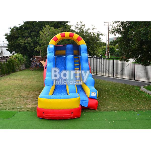 Коммерчески скольжение аквапарк ПВК на открытом воздухе раздувное с подгонянным логотипом