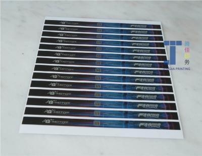 Fade Resistant Glossy Printable Metallic Labels Personalised Metallic Stickers