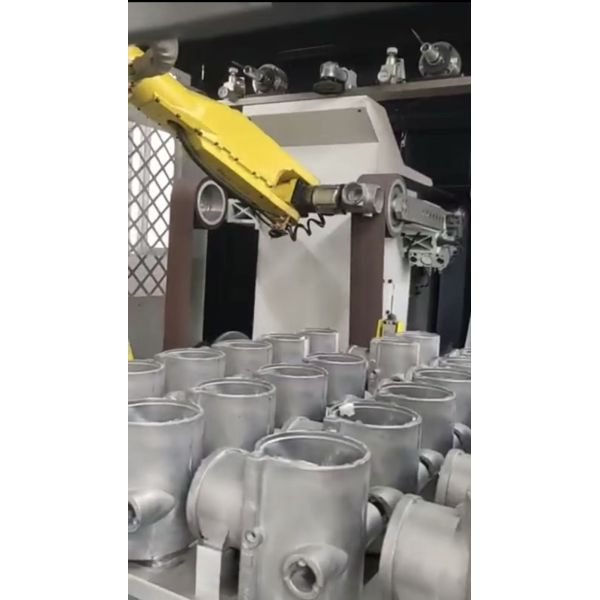 Precision Control Robotic Deburring Machine Automatic Smart 1000 Pieces/Hour