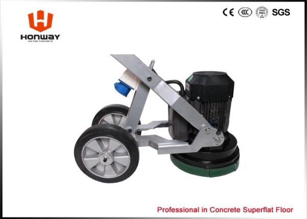 Small Area Concrete Floor Grinding Machine Ergonomic Working Posture 220V 1 Phrase
