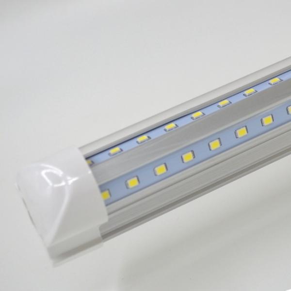 30W 4ft Integrated T8 Led Tube Light V Shape Damp Location For Garage Workshop