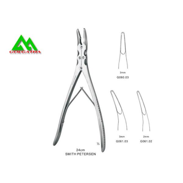 Stainless Steel Orthopedic Surgical Instruments Bone Rongeur Forceps Double Action