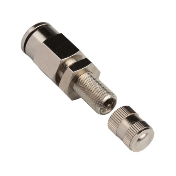 6mm Air Inflation Threaded Schrader Valve Quick Connect Coupling