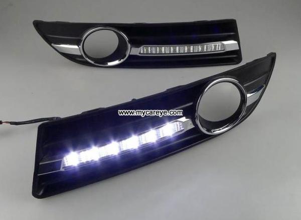 Volkswagen VW Polo DRL LED Daytime driving Lights Car front daylight
