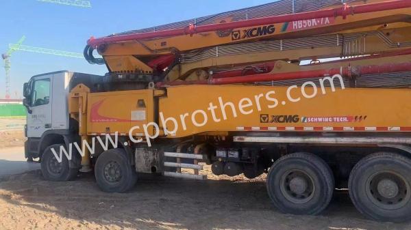 White 2021 Xg 62m Concrete Boom Pump Truck Mounted Pump for Smooth Concrete Delivery