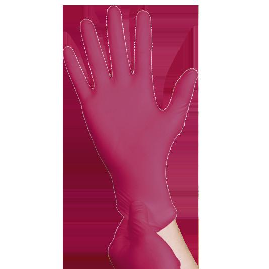 Powder Free Disposable Protective Gloves Coated Latex Strong Nitrile Gloves Blue