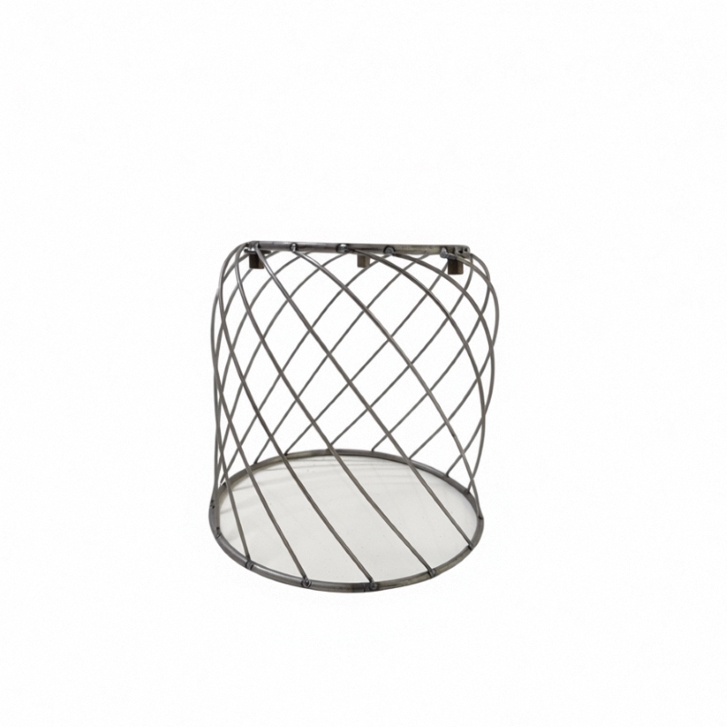 Built in Wire Handles Wire Mesh Storage Basket for Organization Heavy Duty Storage