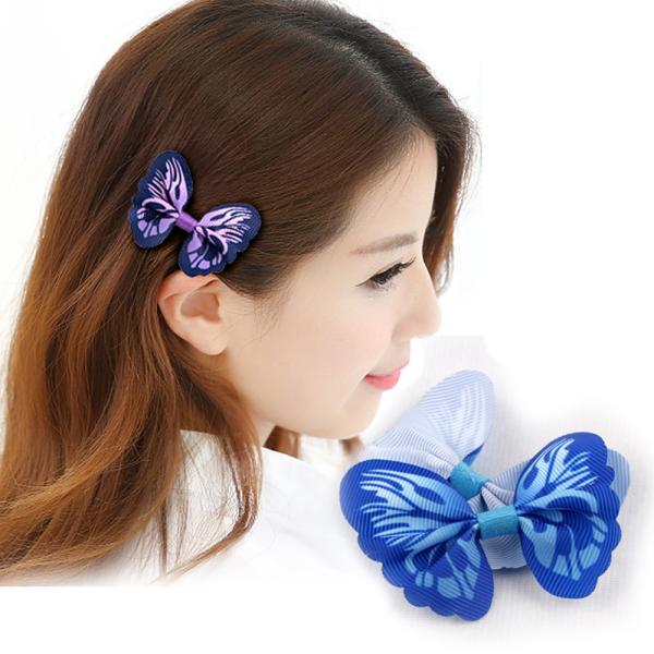 Ribbon Hair Clip Butterfly 6.2*5cm Stylish Addition to Your Fashion Collection