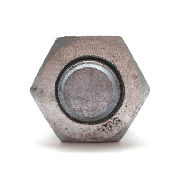 carbon steel Hot dip galvanized Hex Head Bolts And Nuts With Washer