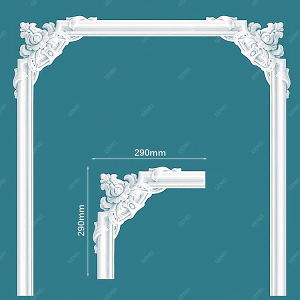 GD-85022 Wholesale Urethane Foam Panel Waterproof Multi-Unit Residential Corner Molding For Church